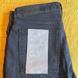 Everlane Way-High Curvy Skinny Jean Black Size 34